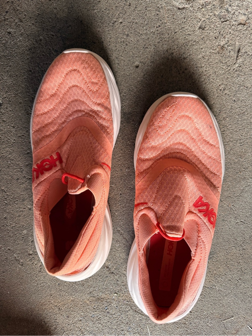 Hoka Women's Coral Slip-On Recovery Sneakers